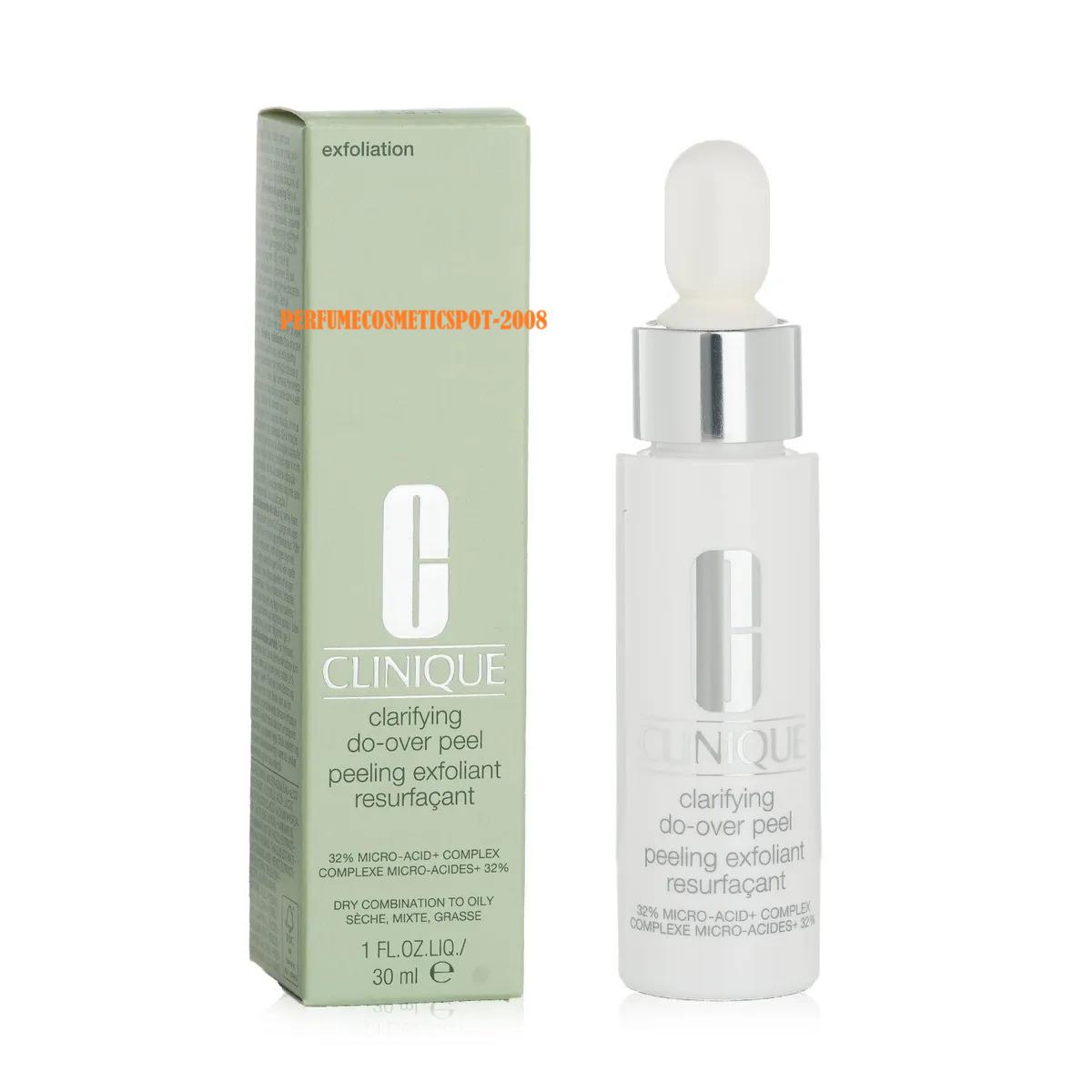 Clinique Clarifying Do-over Peel Peeling Exfoliant Resurfacant 1 OZ / 30 ML