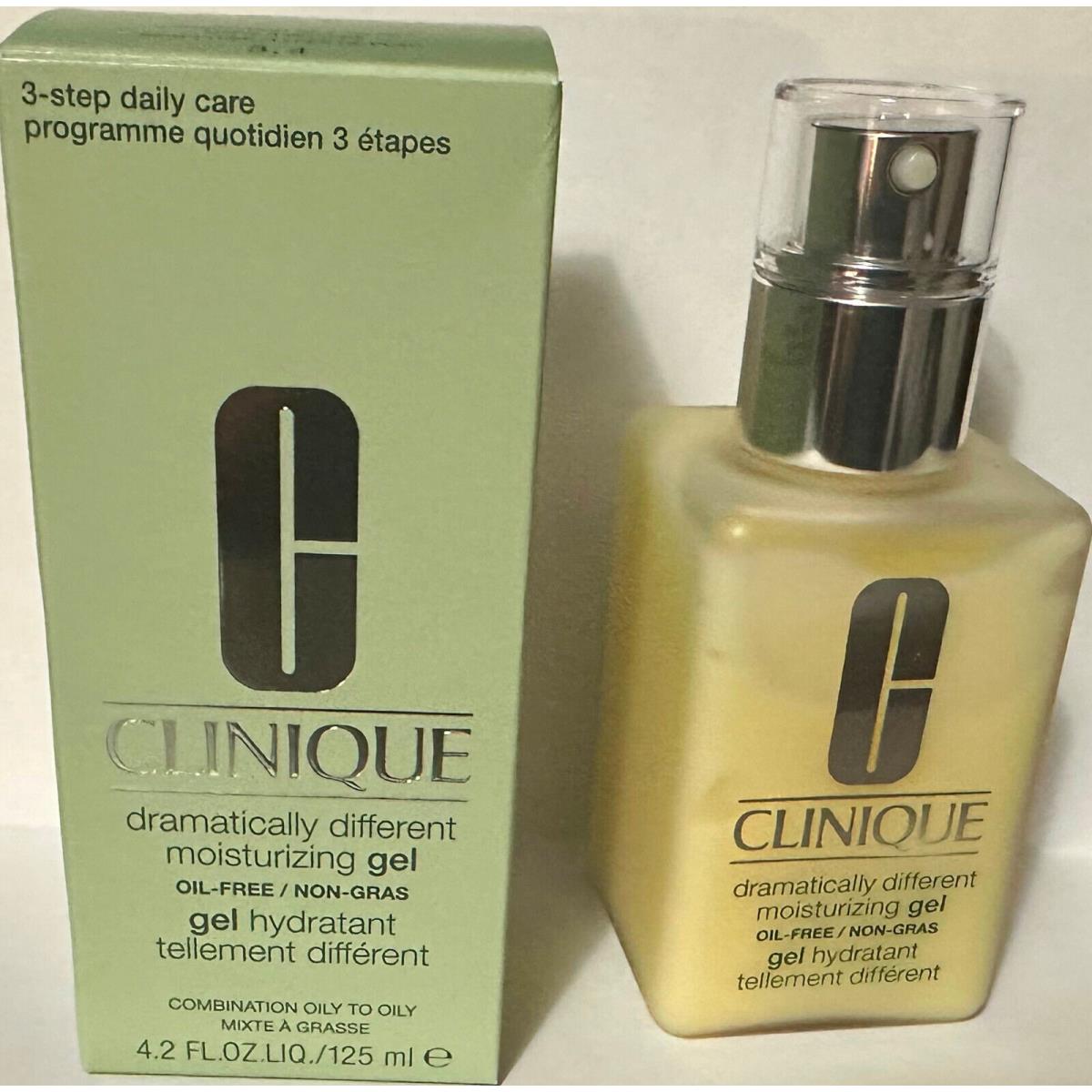 Clinique Dramaticlly Different Moisturizing Gel Oil Free 4.2 FL Oz.liq/ 125 ML