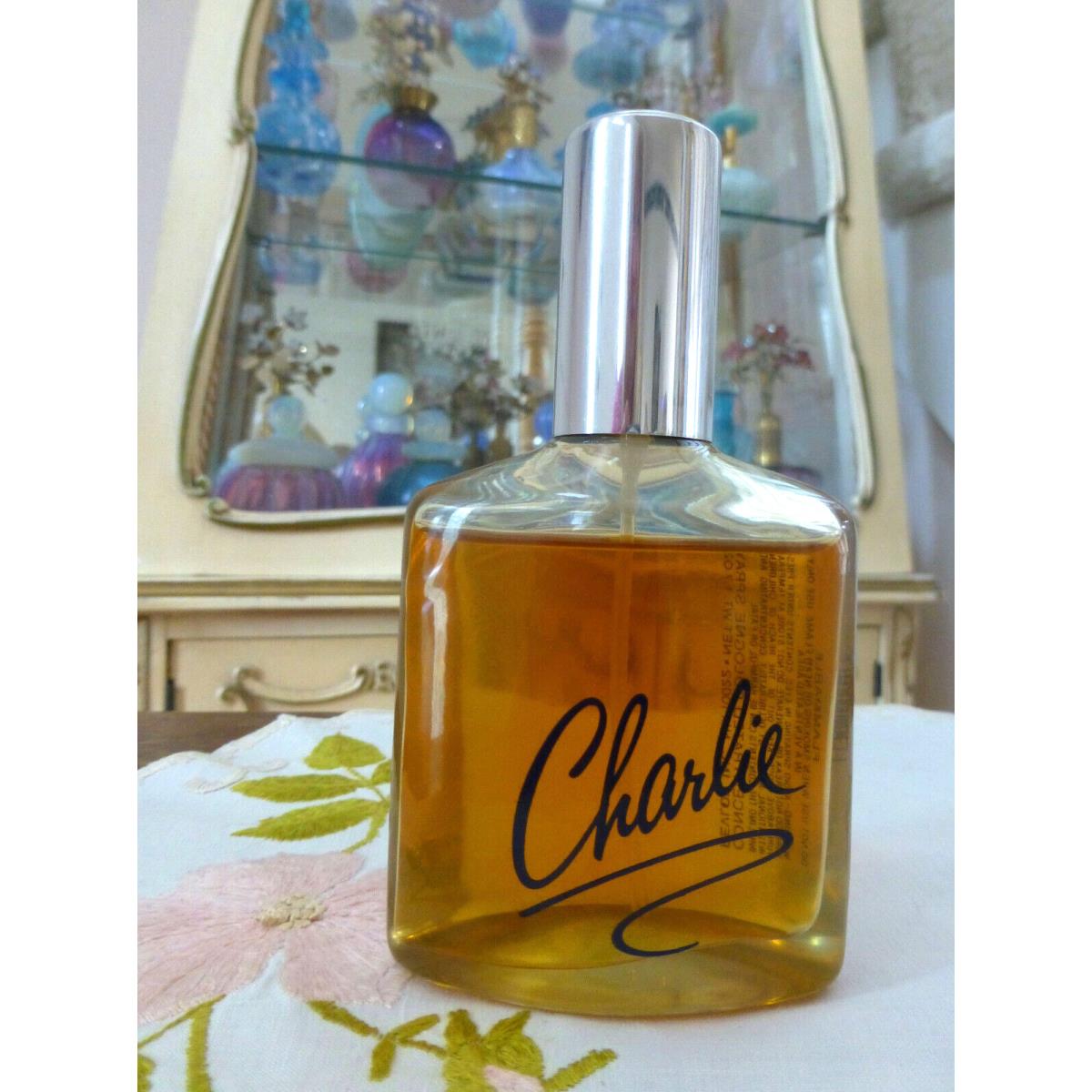 Vtg 1970s Revlon Charlie Concentrated Cologne 1.7 Oz 50ml Spray Formula