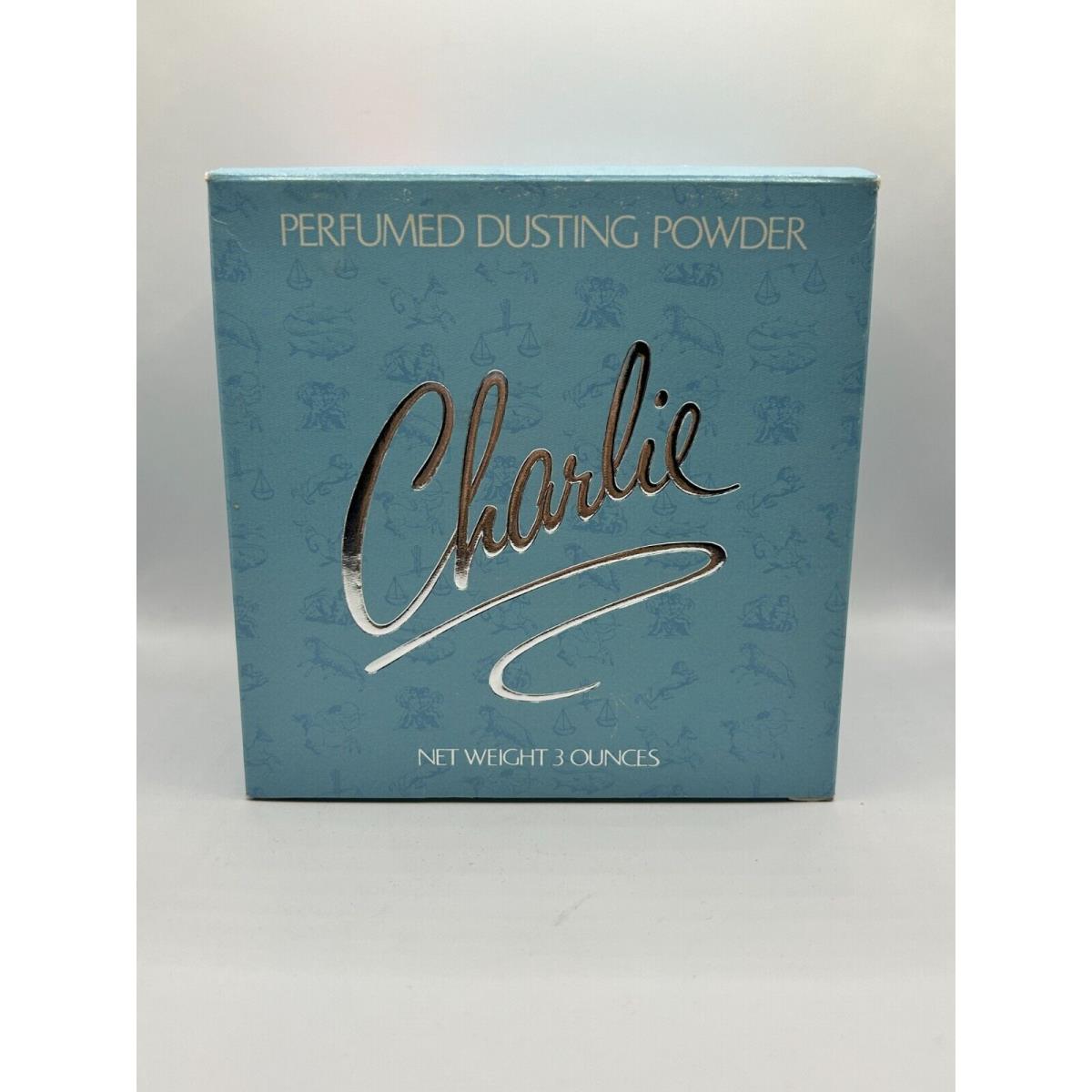 Charlie BY Revlon 3OZ Vintage Perfumed Dusting Powder