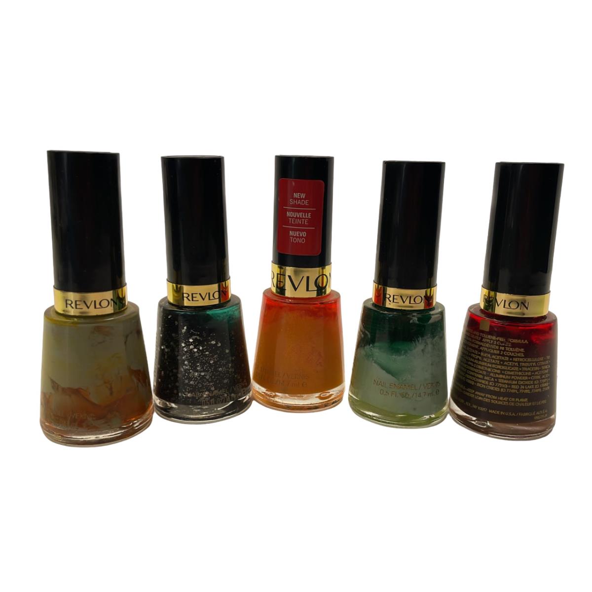 Revlon Nail Enamel Assorted Colors 0.5 Fl. Oz. Pack OF 10