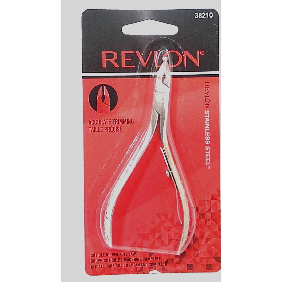 Revlon Cuticle Nipper 10 x Full 10 x Half 38210 38310