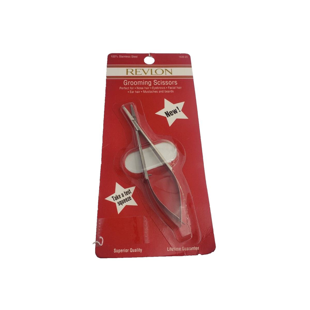 Revlon Grooming Scissors 1536-20 Card is Imperfect