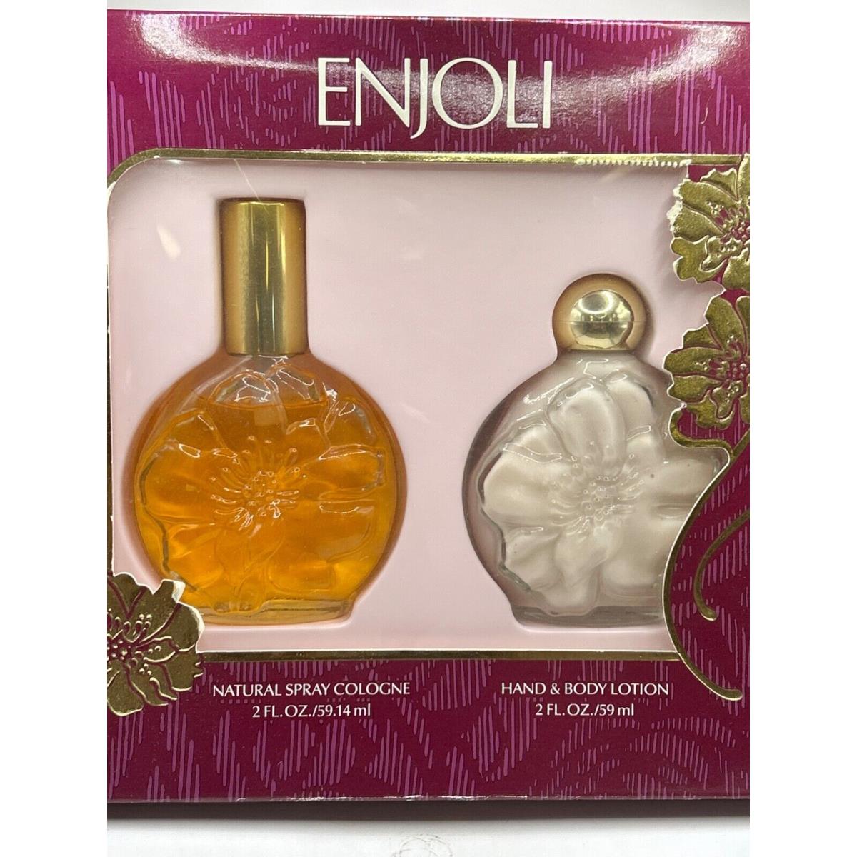 Revlon Enjoli 59.14ML Cologne Spray/ 59ML Hand Body Lotion Gift Set