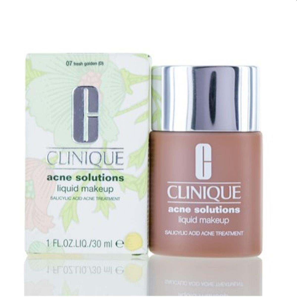 Clinique Acne Solutions Liquid Makeup 07 Fresh Golden 1.0 Oz6WPR-07