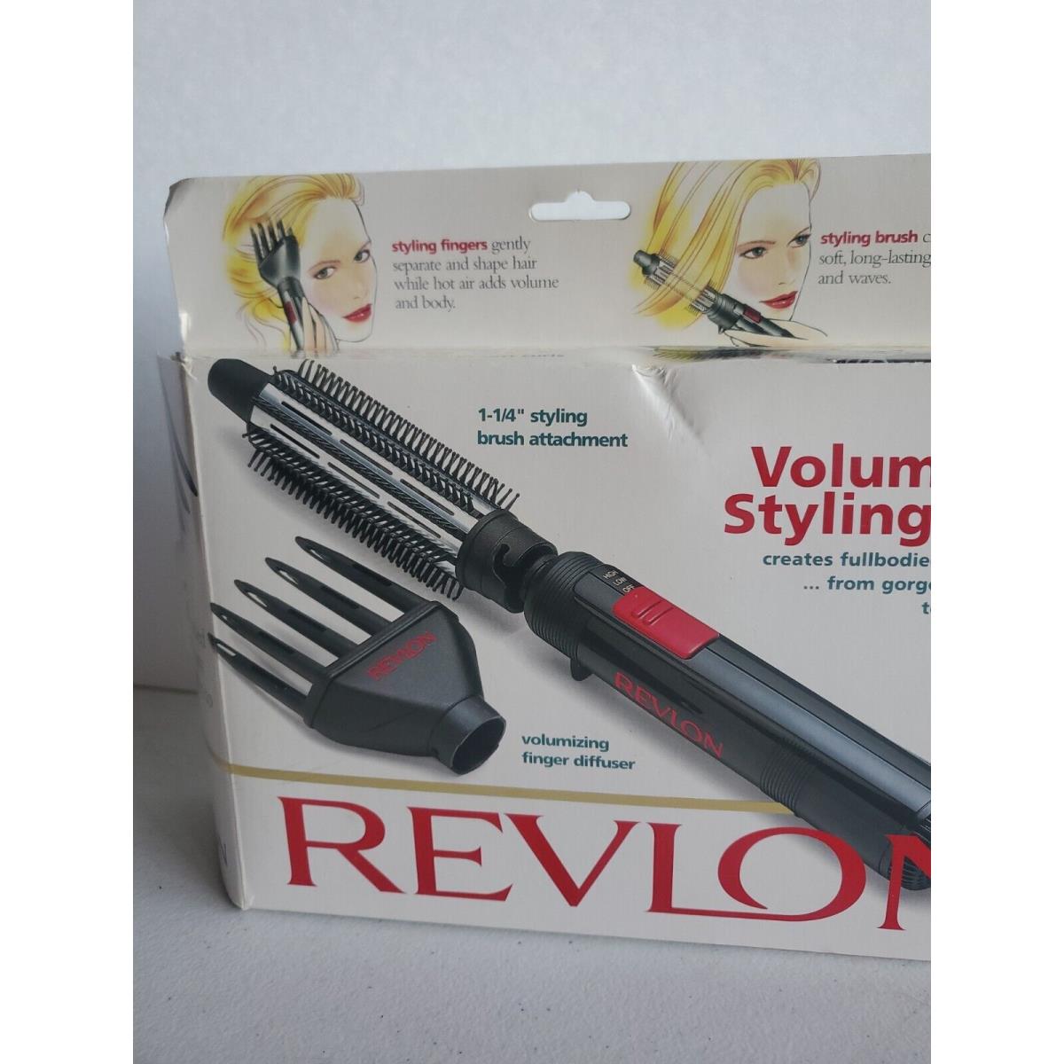 Htf Vtg 1995 Revlon Hot Air Volumizer Styling Set Model Rv-440