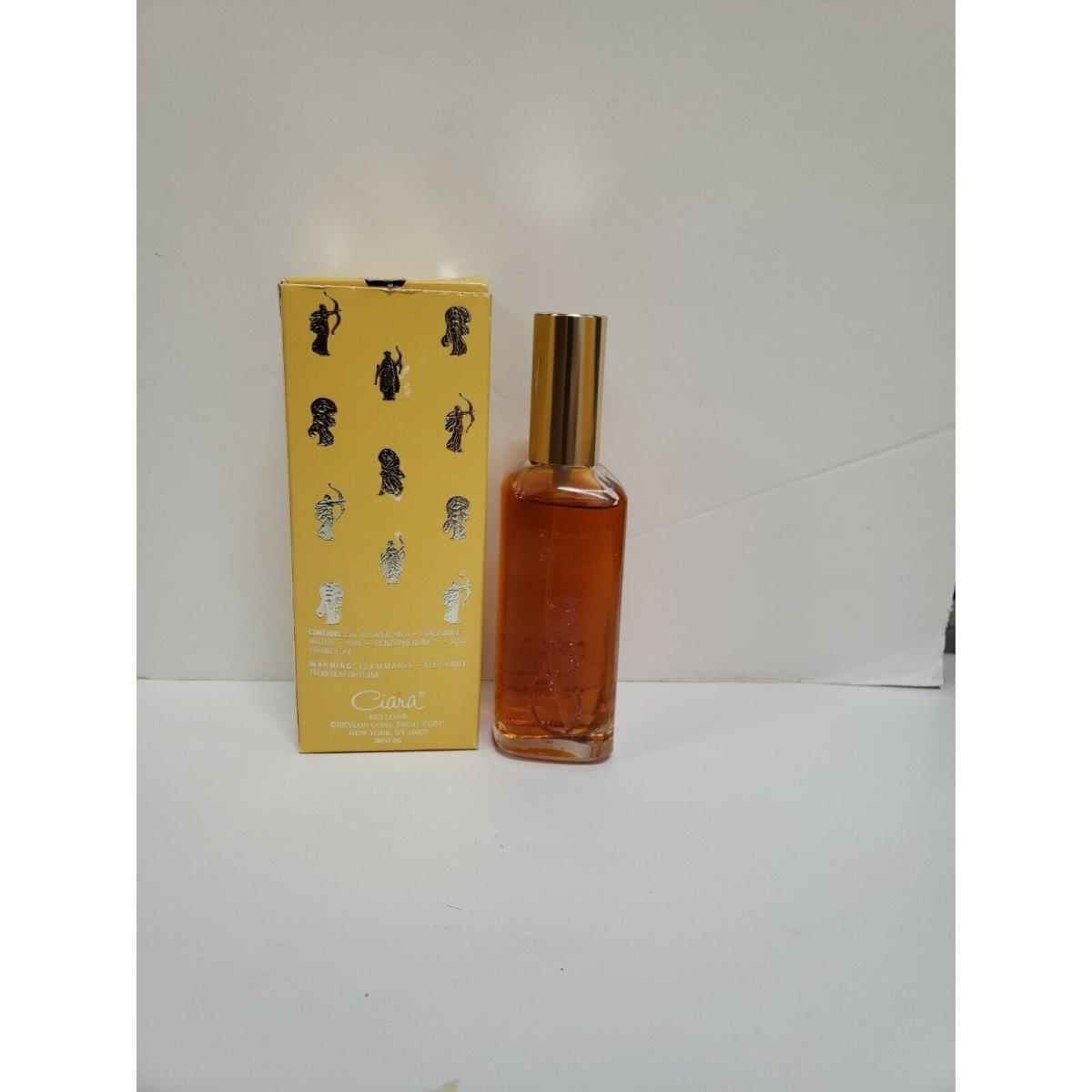 Revlon Ciara 100 Strength 2.3oz Women`s Concentrated Cologne Spray