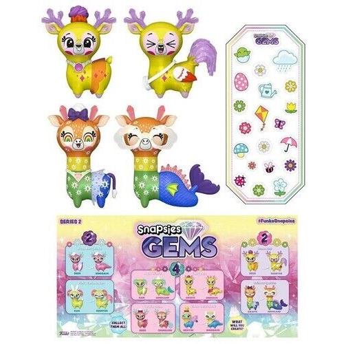 Gems-2Pk Spring Lemon Rainbow - Funko Snapsies: - Collectables