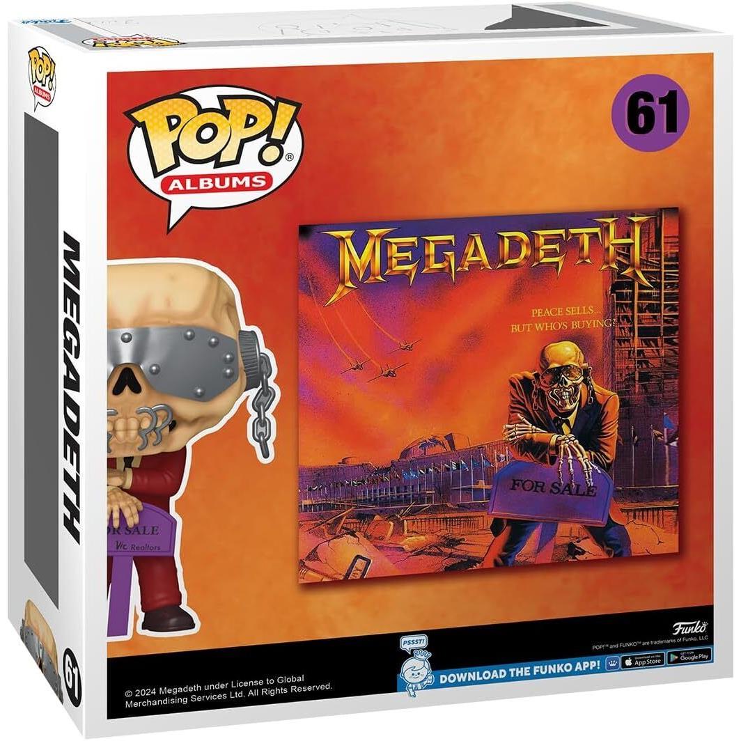 Funko Pop Albums: Megadeth - Psbwb - Collectable Vinyl Figure - Gift Idea - Off