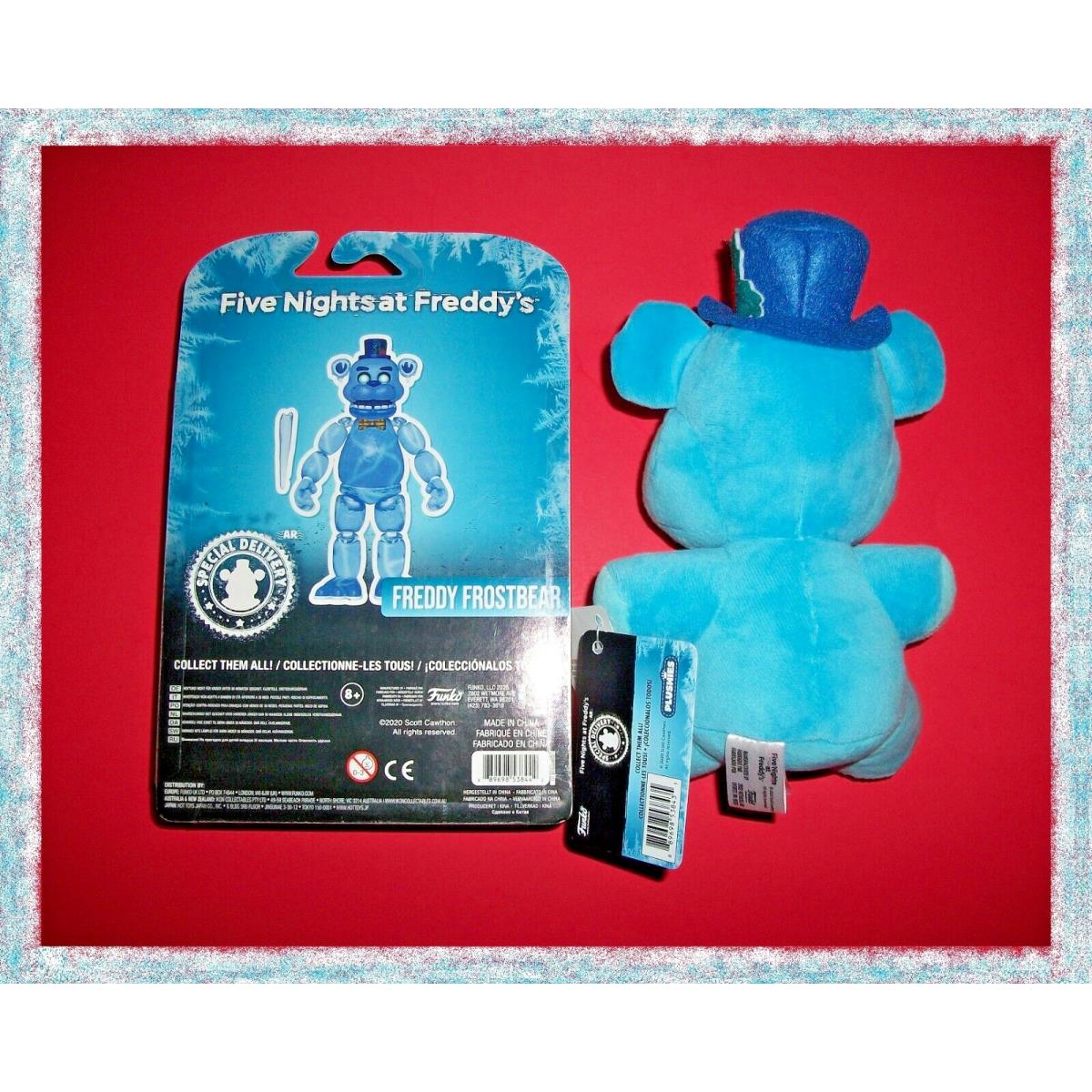 Five Nights at Freddy`s Frostbear Plush Action Figure Set Exclusive