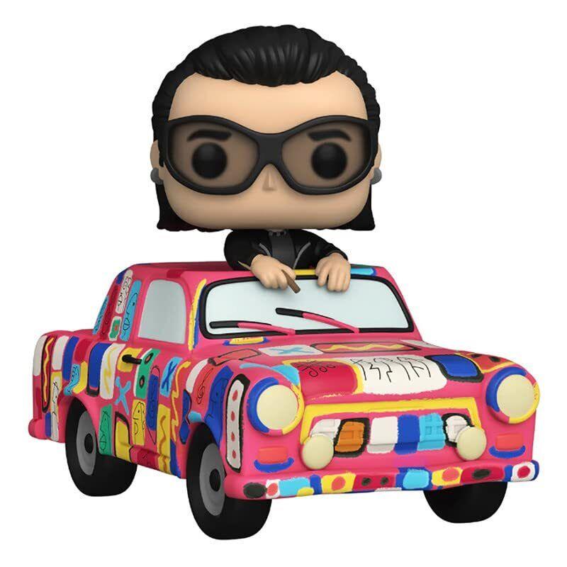 Funko Pop Ride Super Deluxe: U2-AB Car with Bono - Collectable Vinyl Figure - G