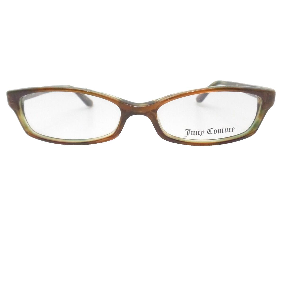 Juicy Couture Blair 01T0 50mm Green Brown Tortoise Petite Frames