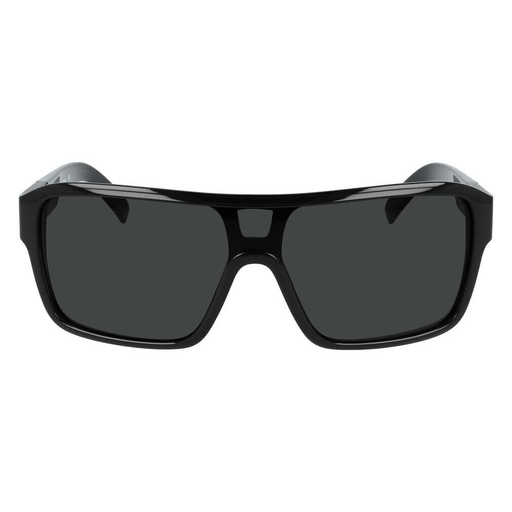 Dragon Alliance Remix Ll Polar Jet Framed Lumalens Smoke Polar Lens Sunglasses