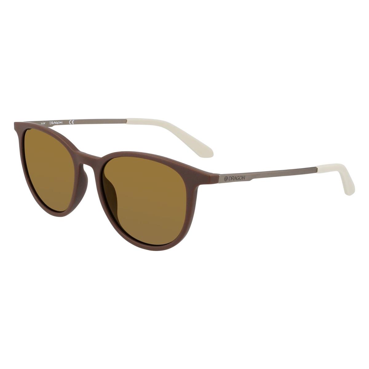 Dragon DR Billie LL ION-202-52.9 Matte Dark Brown Sunglasses