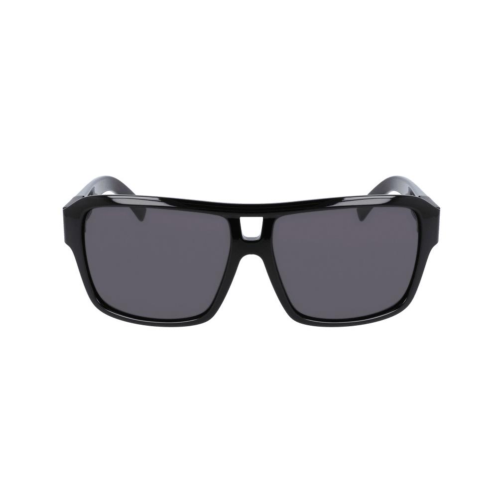 Dragon Alliance Mens The Jam Ll Polar Shiny Black/ll Smoke Polar Lens Sunglasses