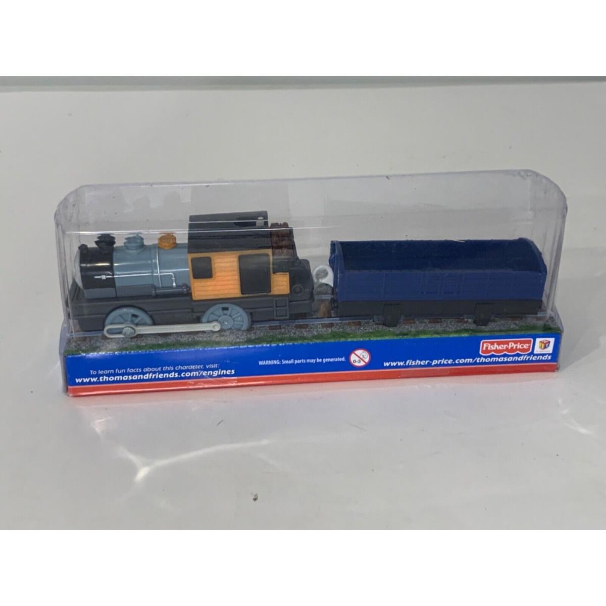Fisher Price Thomas and Friends Trackmaster Motorized Bash Train Engine + Car