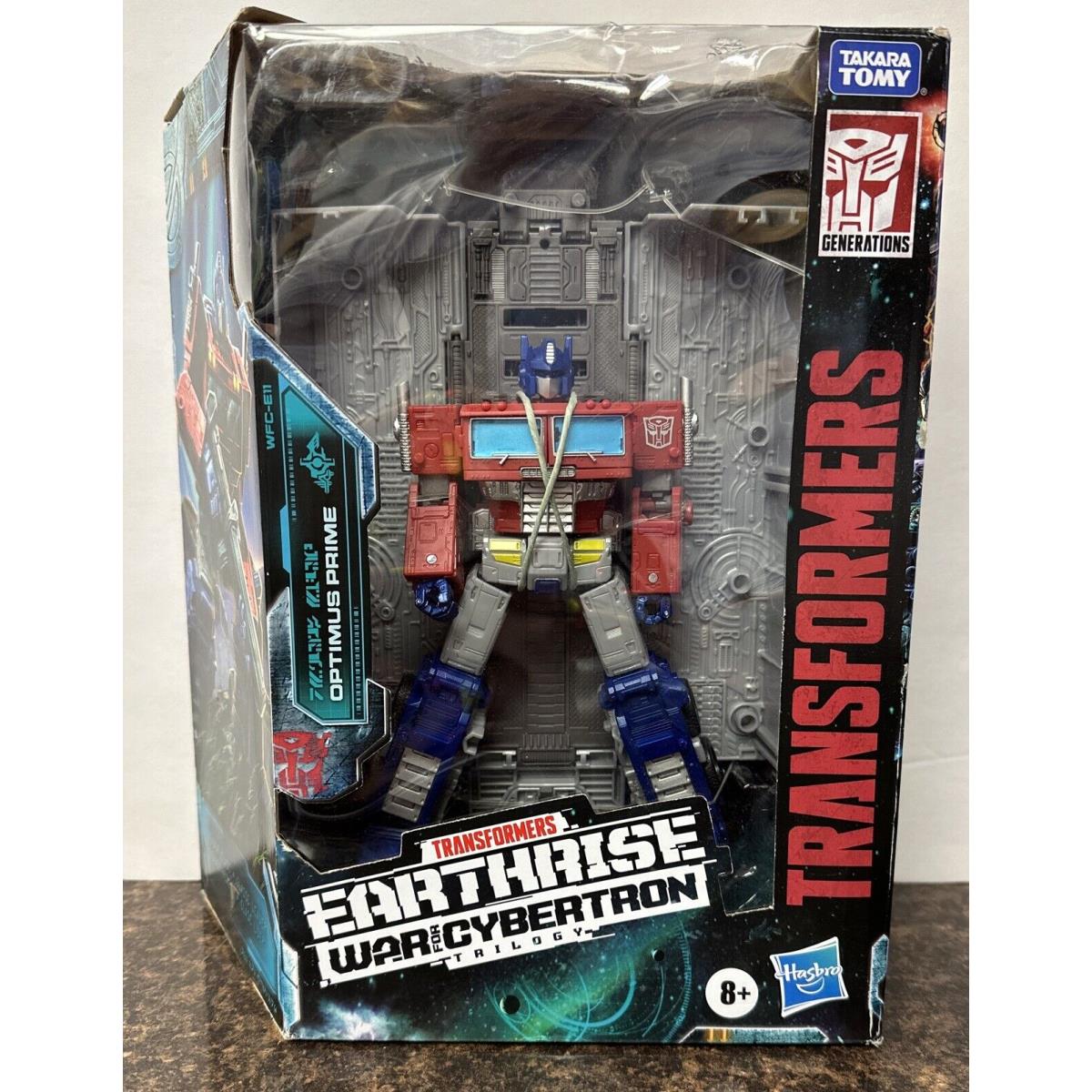 Transformers War For Cybertron Earthrise Optimus Prime Leader Class WFC-E11