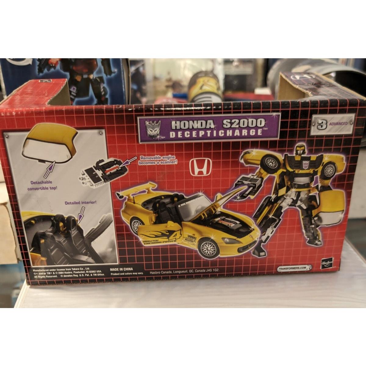 Transformers Alternators Decepticharge Hasbro Honda S2000