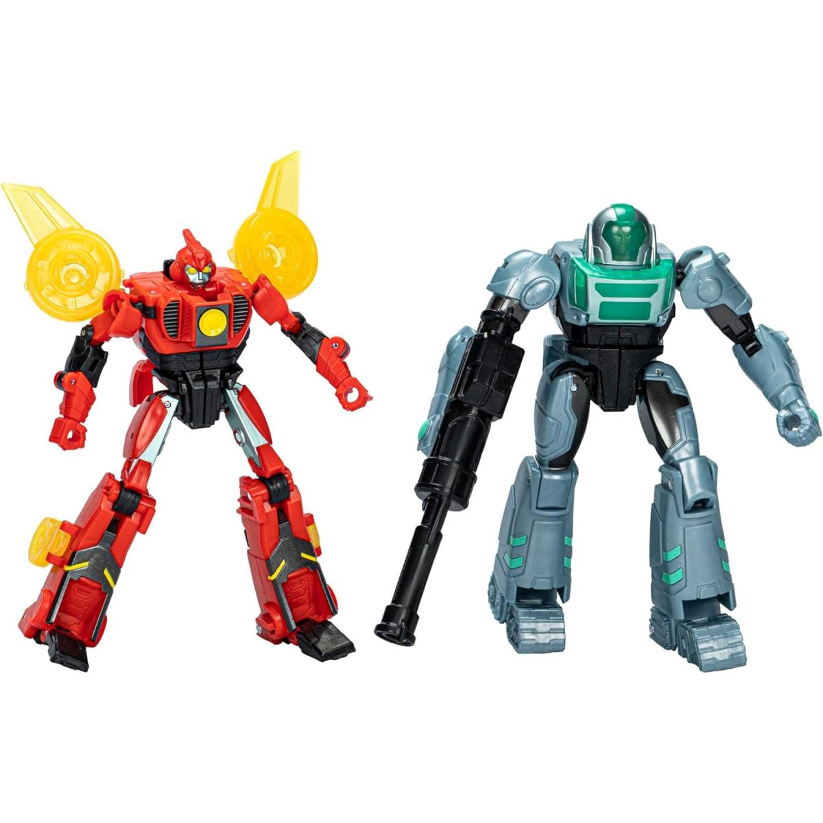 Transformers Earthspark Cyber-combiner Terran Twitch and Robby Malto Robot