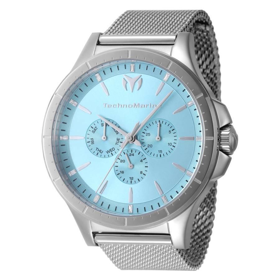 Technomarine Moonsun Light Blue Dial Men`s Watch TM-822020