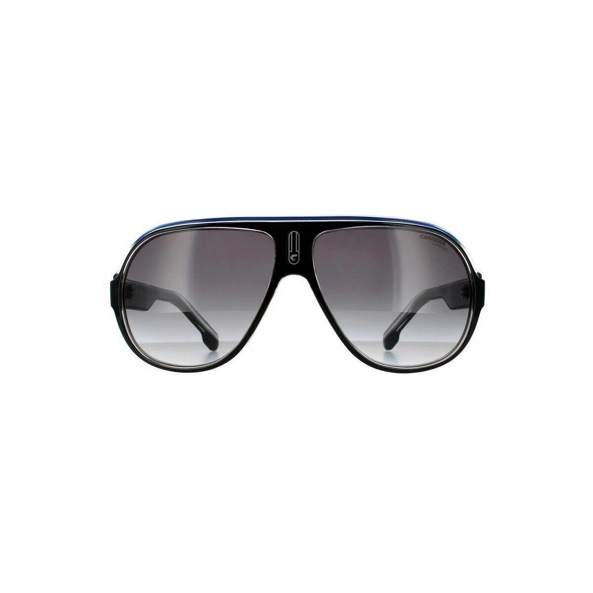 Carrera CASPEEDWAYN-T5C-63 Sunglasses Size 63mm 130mm 12 Black Sunglasses - Frame: black, Lens: grey