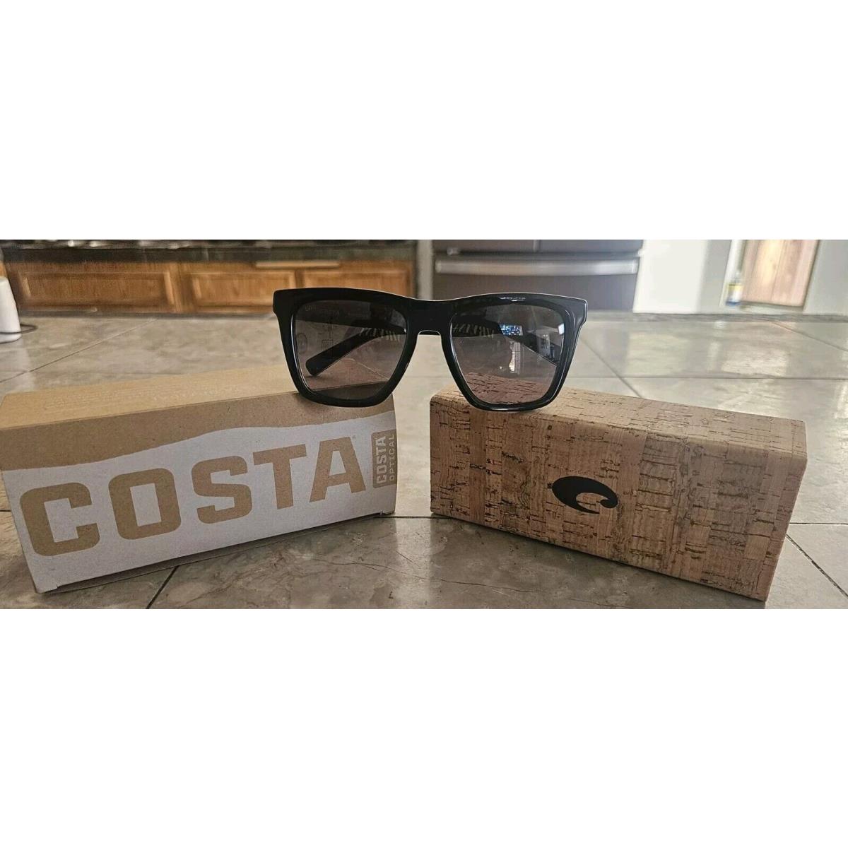 Costa Del Mar Keramas Polarized Sunglasses Black / Gray Gradient Glass 580G