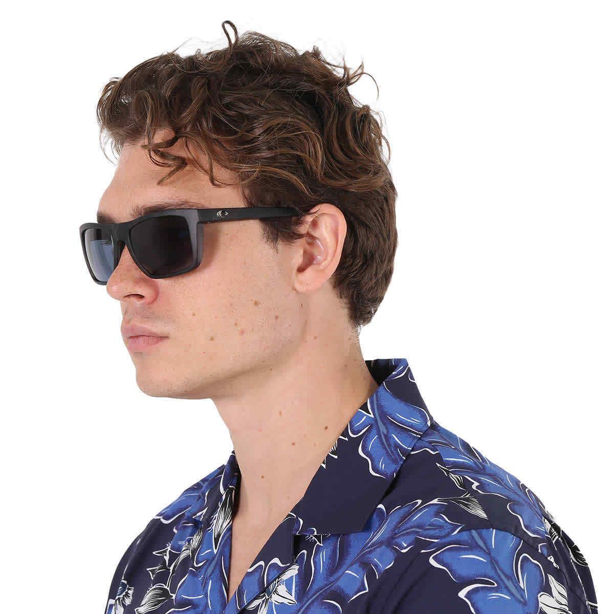 Costa Del Mar Mainsail Grey Polarized Polycarbonate Square Men`s Sunglasses - Lens: Grey