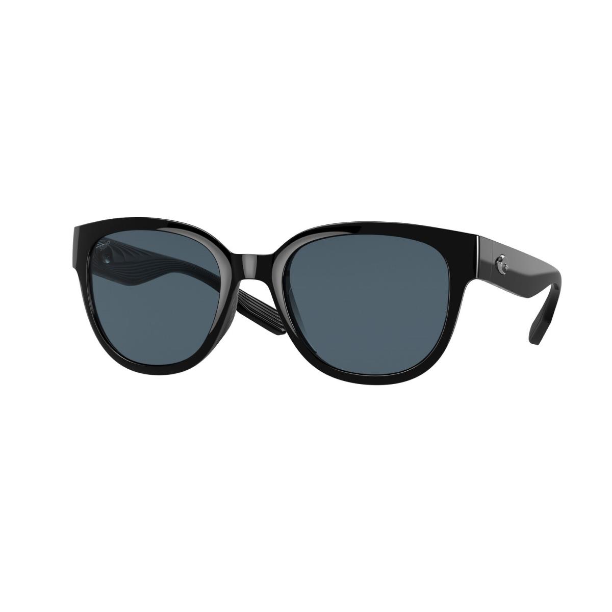 Costa Del Mar 06S 9051 Salina Black Gray 580p 905103 Sunglasses