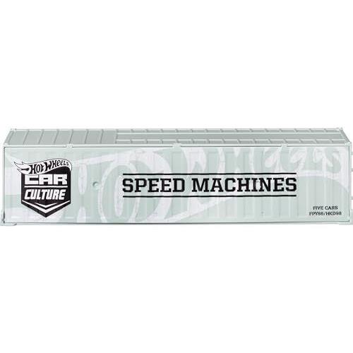 Premium Car Culture Speed Machines 5-Pack in Collectible Container Set of 5