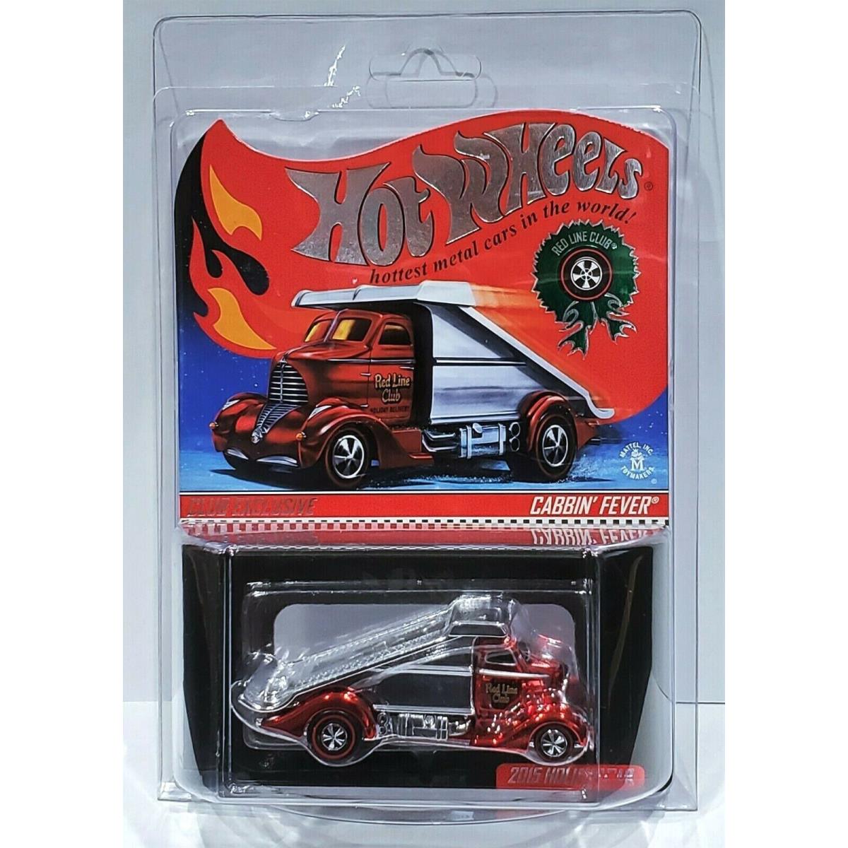 Hot Wheels Cabbin` Fever 2015 Rlc Red Line Club Holiday Truck Car 00613/04500
