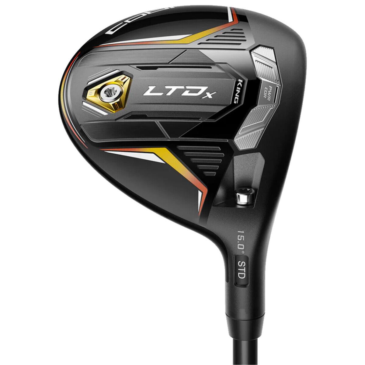 Cobra Golf Men`s Ltdx Matte Black/gold Fusion Fairway Wood