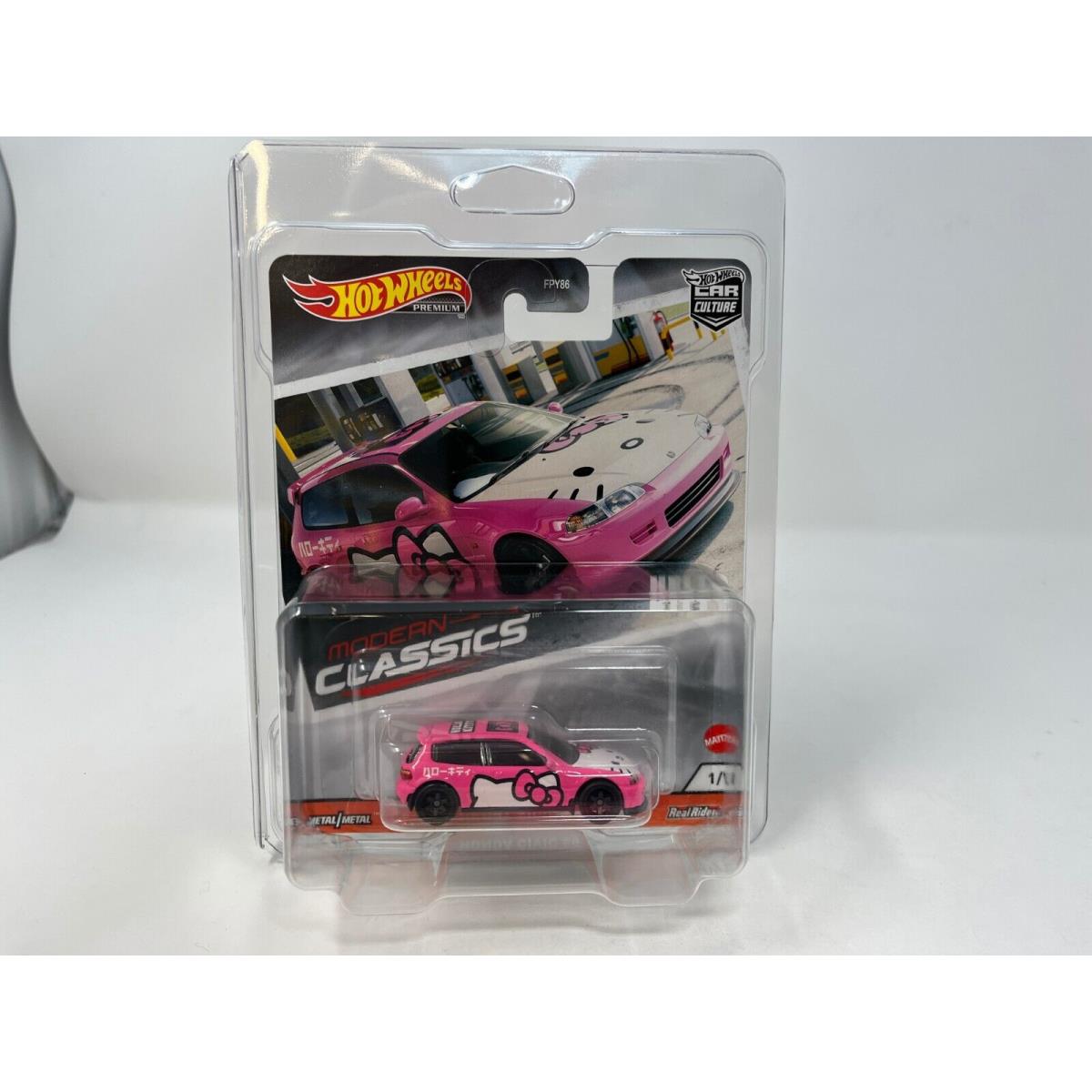 Honda Civic EG Hello Kitty Hot Wheels Car Culture Modern Classics NB42