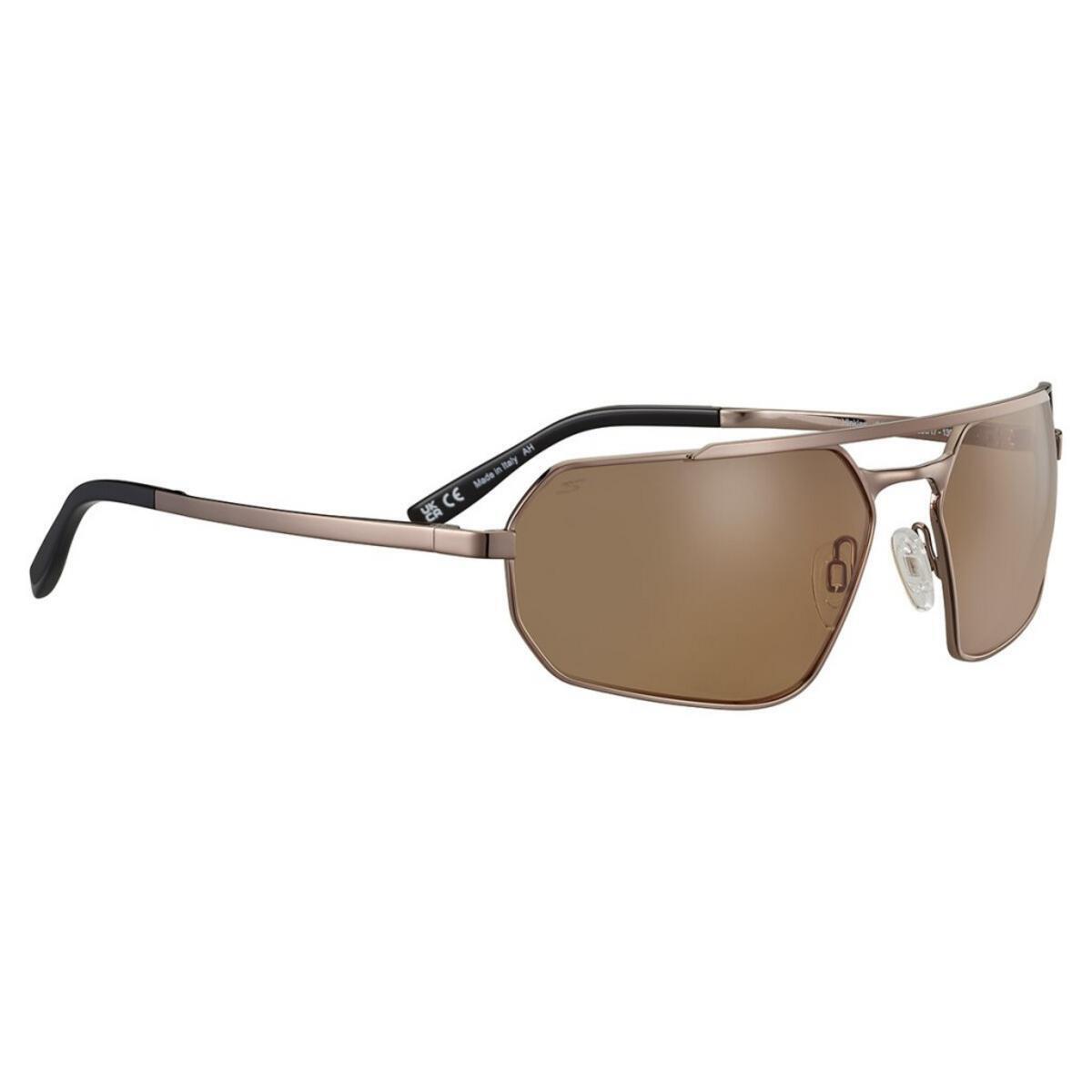 Serengeti Hinkley Sunglasses Shiny Bronze Saturn Polarized Drivers