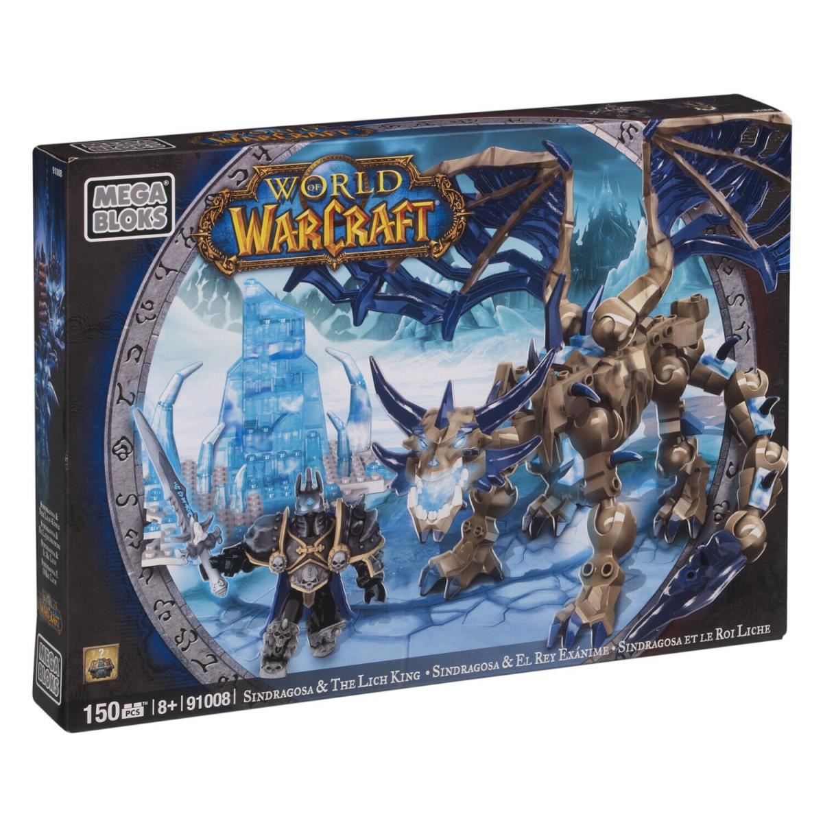Mega Bloks 91008 World of Warcraft Sindragosa Dragon The Lich King
