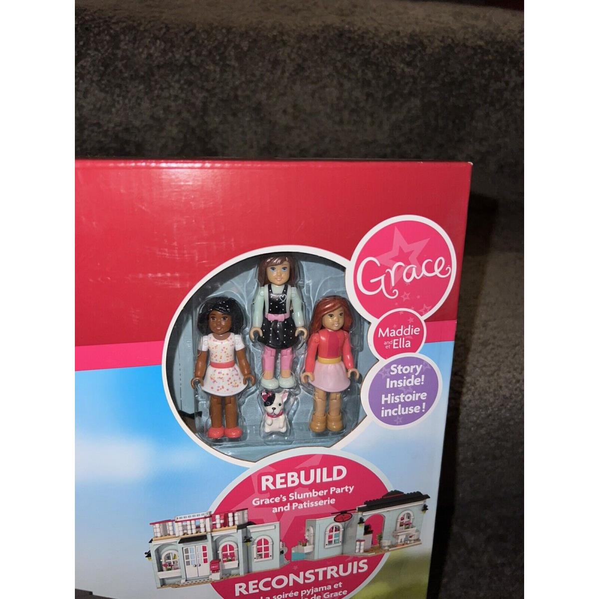 American Girl Mega Bloks Grace`s 2-in-1 Buildable Home 749 Pieces