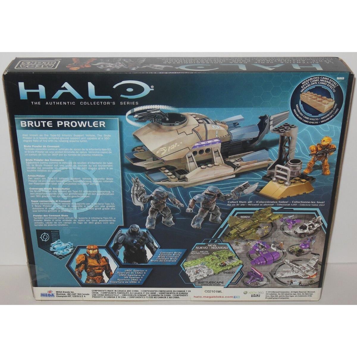 New: Mega Bloks: Halo Covenant Brute Prowler 96869: Set