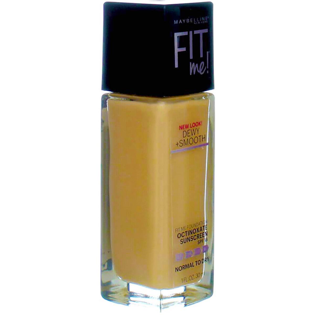 5 Pack Maybelline Fit Me Dewy + Smooth Liquid Foundation Pure Beige 235