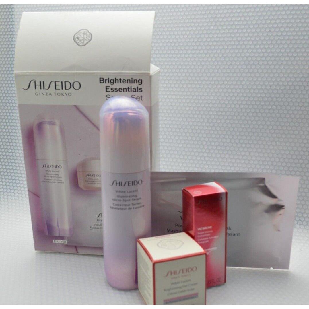 Shiseido White Lucent Overnight Cream Mask Set Illuminating Micro-spot Choose