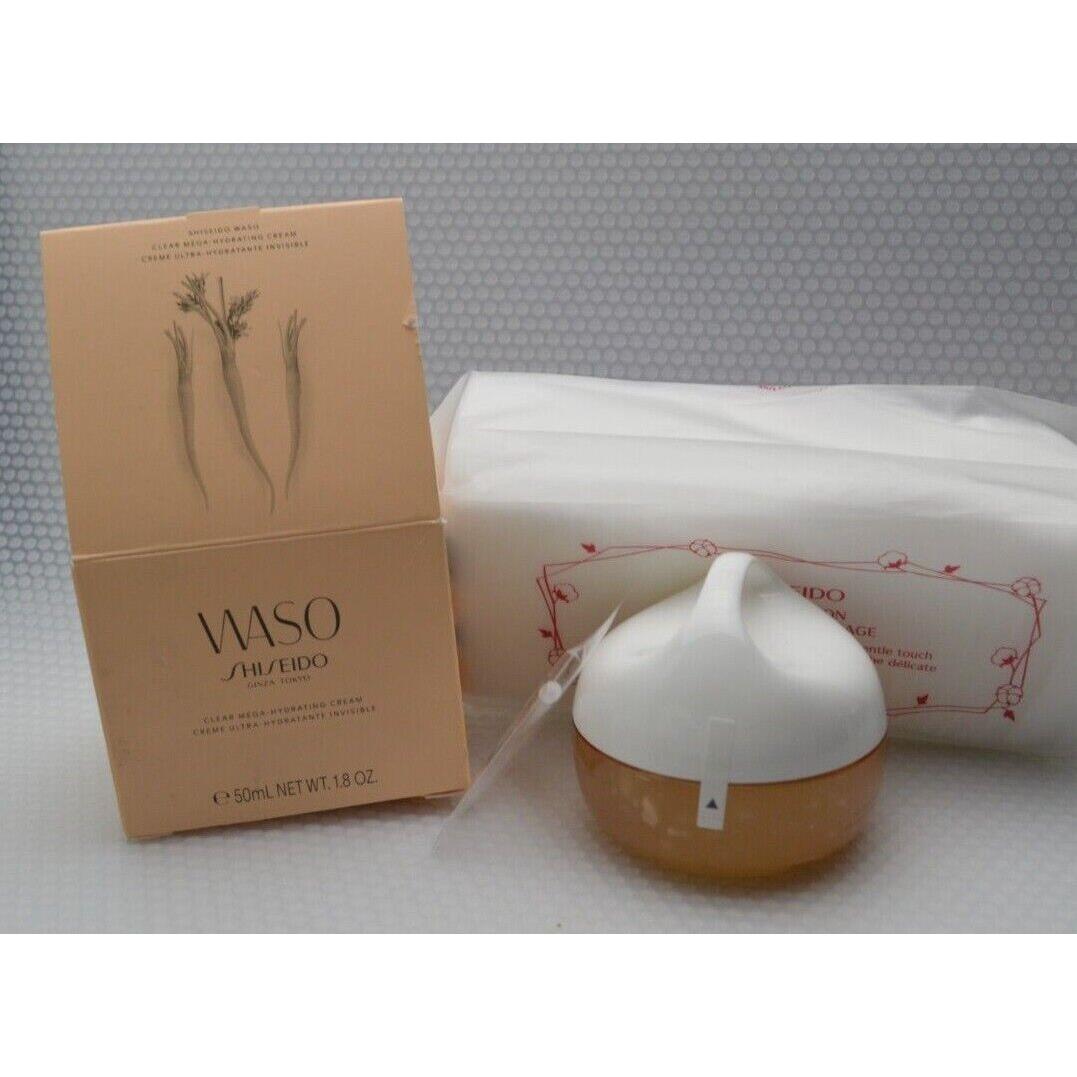 Shiseido Waso Giga Hydrating Rich Cream - Quick Matte Moisturizer Choose Clear Mega Hydrating Cream 50ml/1.8oz