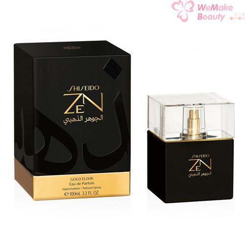 Zen Gold Elixir by Shiseido For Women 3.3oz Eau De Parfum Spray