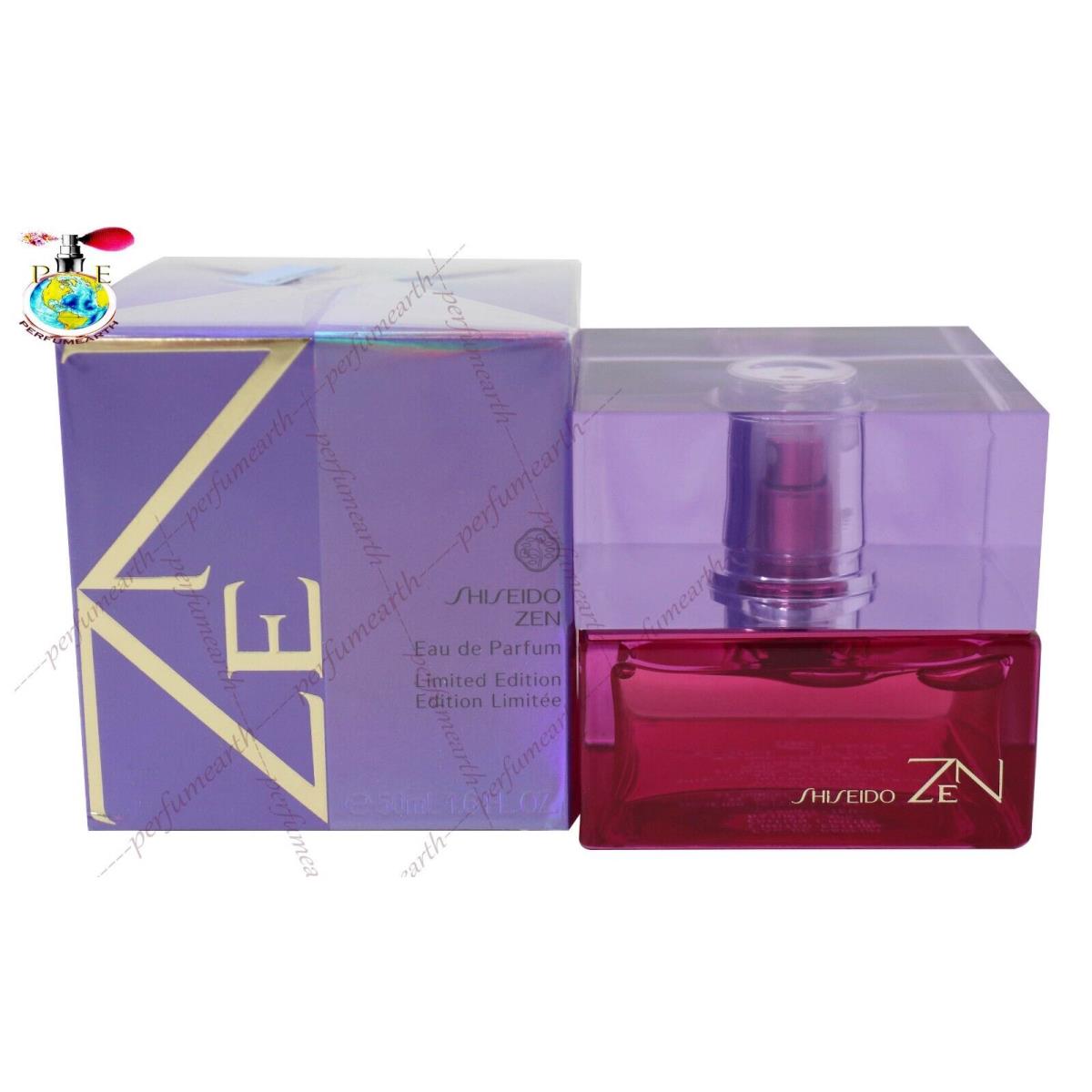 Zen By Shiseido Limited Edition Purple Box Edp Spray 1.7/1.6 oz Women