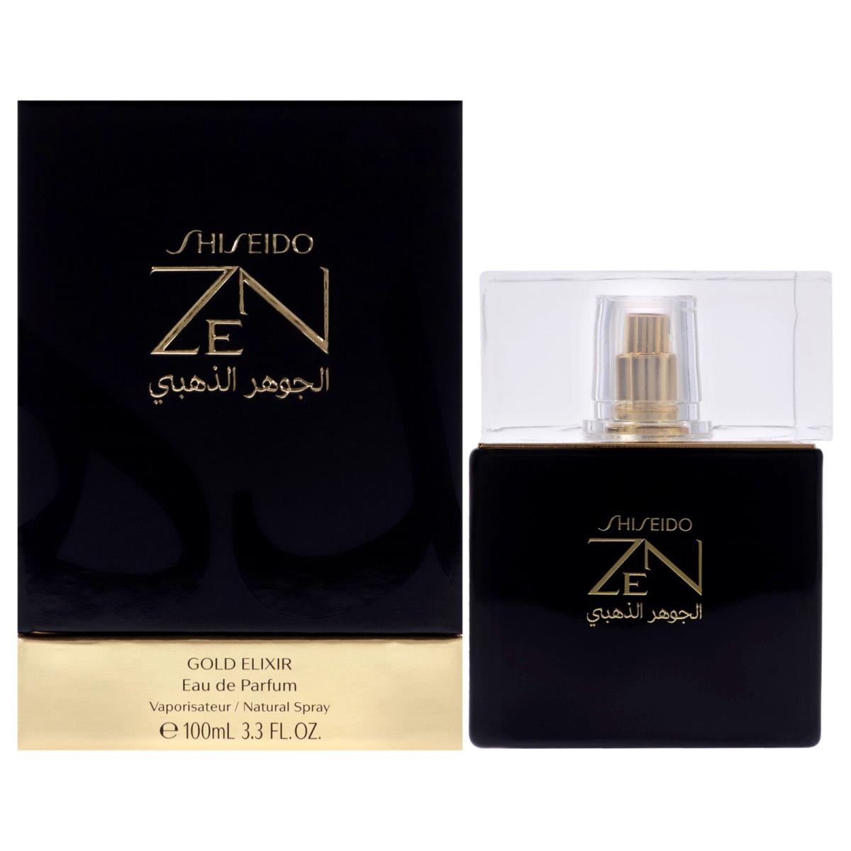 Zen Gold Elixir by Shiseido For Women - 3.3 oz Edp Spray