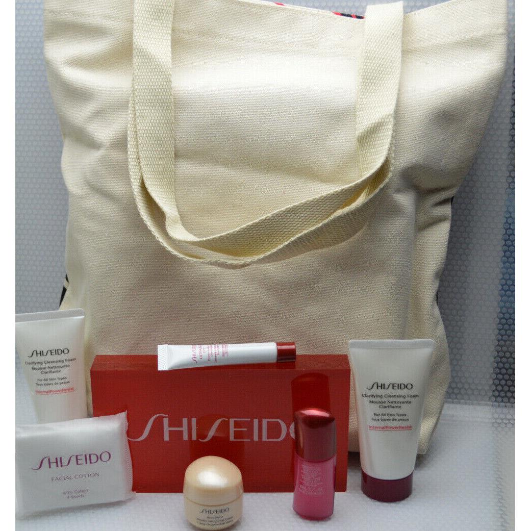 Shiseido Ginza Tokio Beauty Gift Set 7 Included Tote Bag