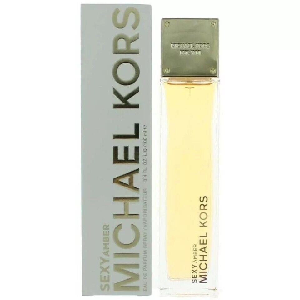 Michael Kors Sexy Amber 3.4 OZ Eau DE Parfum Spray Womens Perfume Bent Box