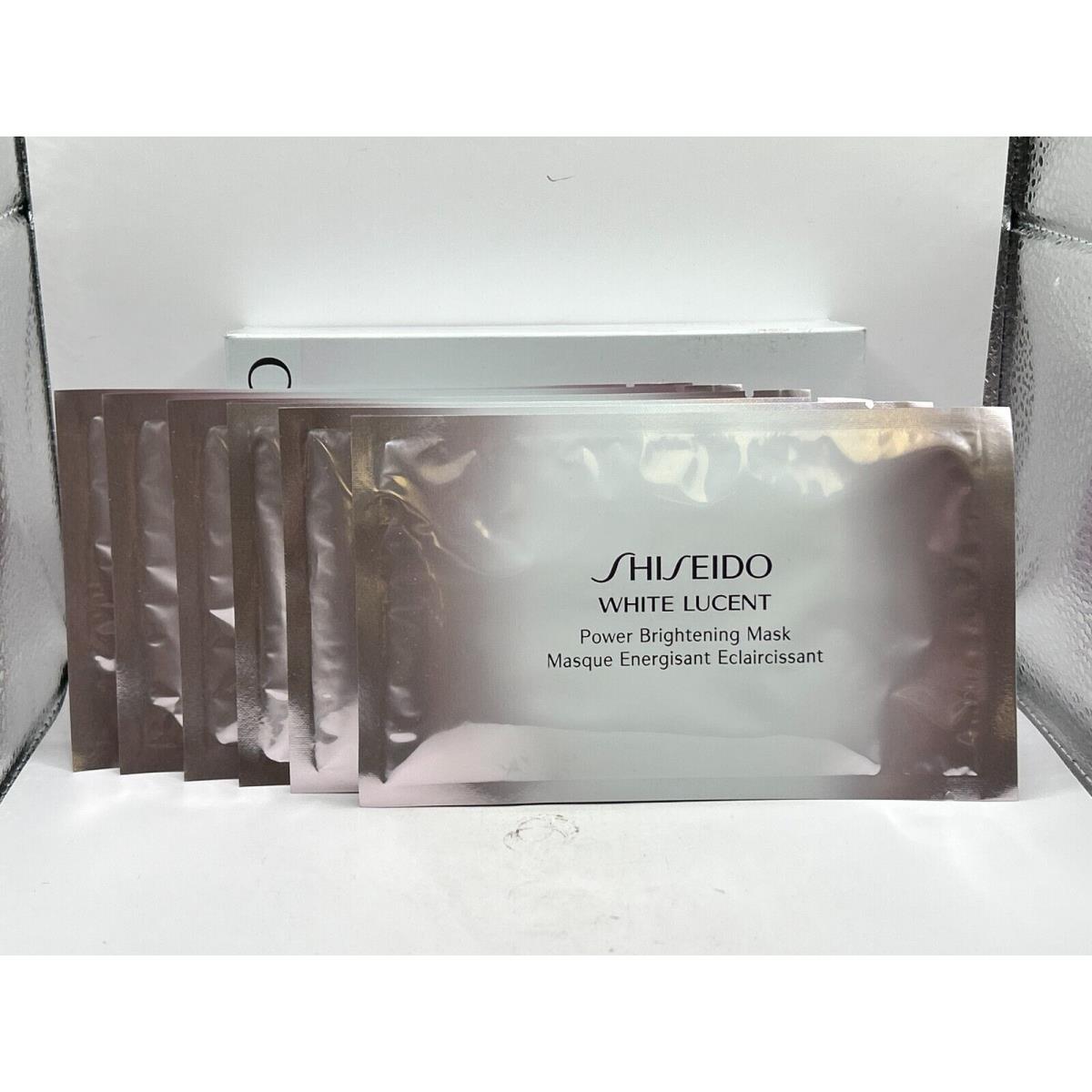 Shiseido White Lucent Power Brightening Mask 27ml X 6 Sheets