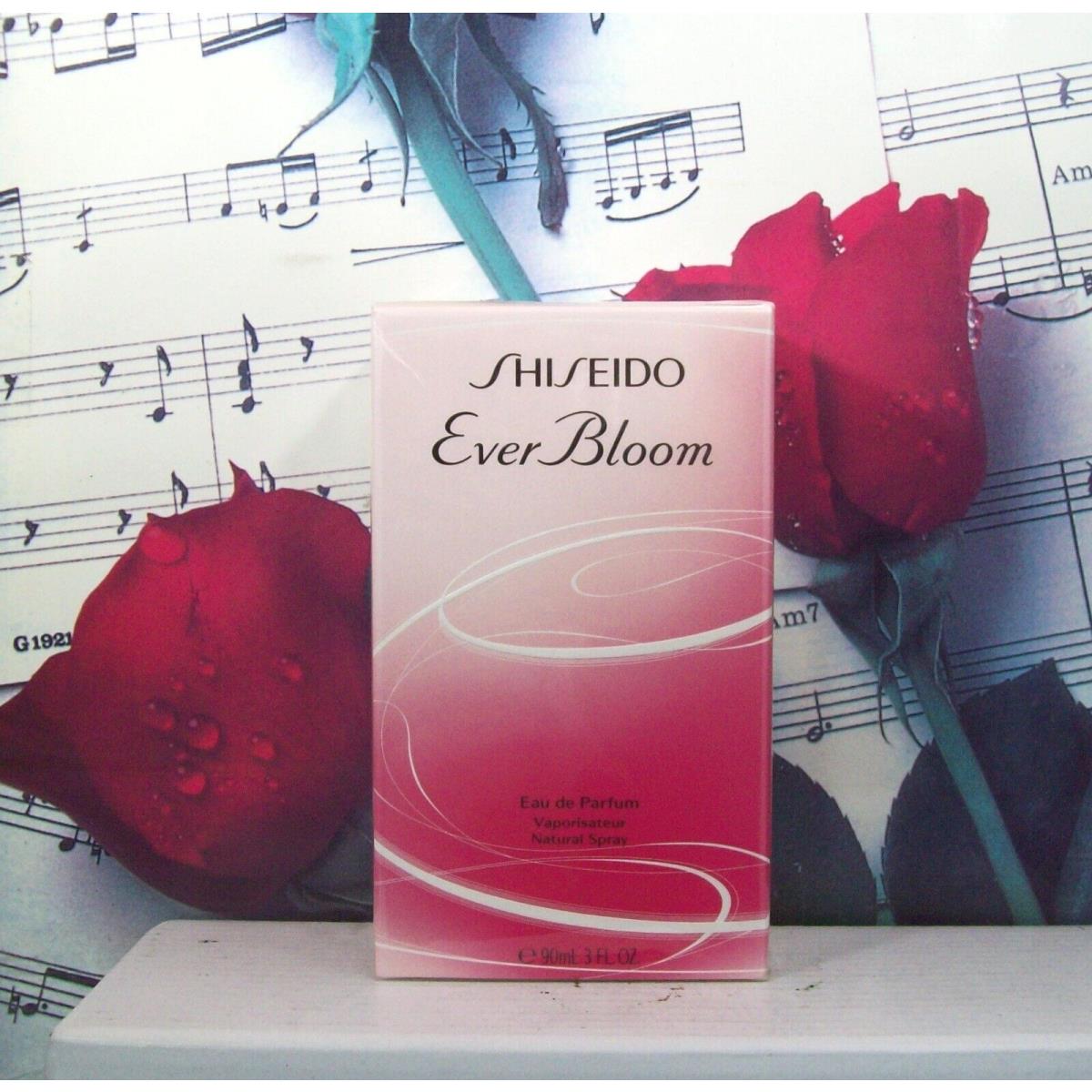 Shiseido Ever Bloom 3.0 Fl. Oz. Edp Spray. Box