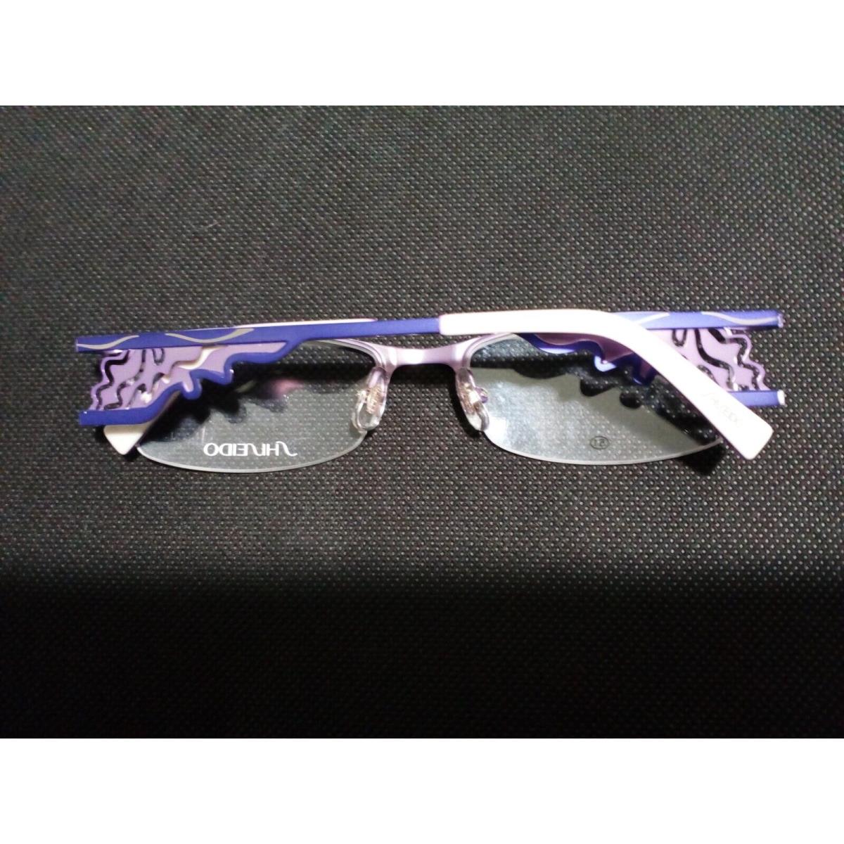 Vintage Shiseido SH-2192 Eyewear Lilac/purple 51-18 Semi-rimless Unique