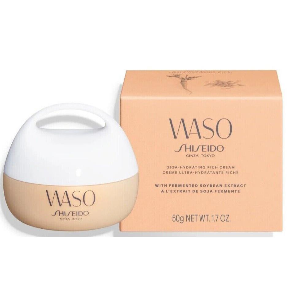 Shiseido Waso Giga-hydrating Rich Cream w/ Fermeted Soybean Extract 50ml/1.7oz