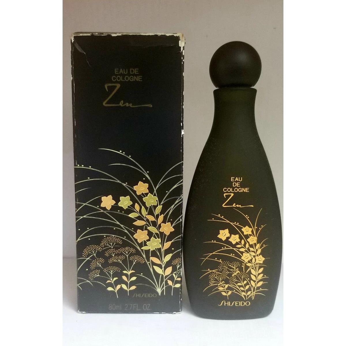 Zen By Shiseido Eau De Cologne Splash 2.5 oz/80ml In Damage Box Same As Pict