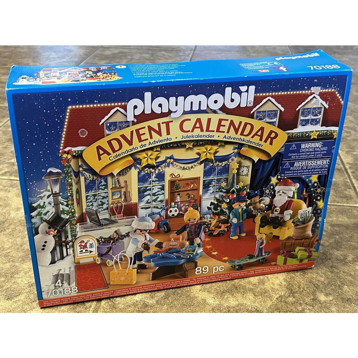 Playmobil Christmas Toy Advent Calendar 70188